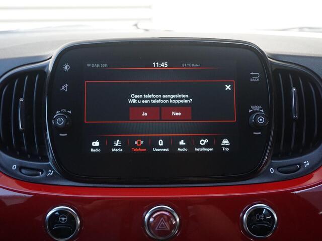 Fiat 500c 1.0 Hybrid RED