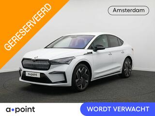 SKODA Enyaq iV Coup� 80 RS 299PK | Panoramadak | Lederen bekleding | Elektrisch verstelbare voorstoelen met geheugen en massage | Apple Carplay /- Android auto