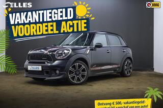 MINI COUNTRYMAN Mini 1.6 John Cooper Works ALL4 Chili | Airco | Climate Control | Stoelverwarming | Sport uitlaat origineel | Lederen bekleding | Panorama dak |