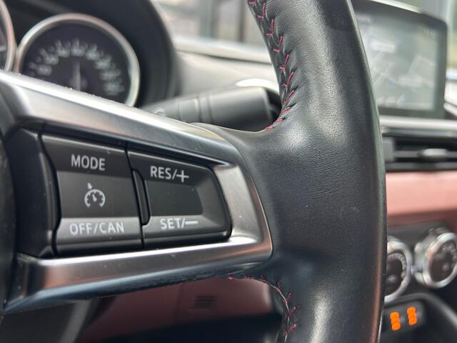 Mazda MX-5 1.5 SkyActiv-G 131 GT-M Zwart / Bruin Leder NL-Auto 100% Dealer Onderhouden