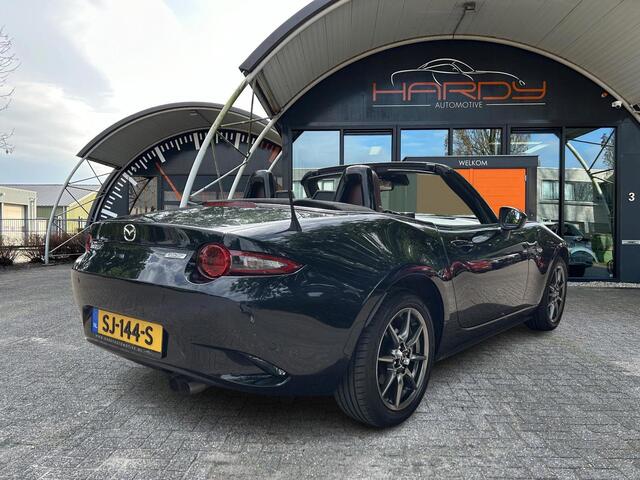 Mazda MX-5 1.5 SkyActiv-G 131 GT-M Zwart / Bruin Leder NL-Auto 100% Dealer Onderhouden