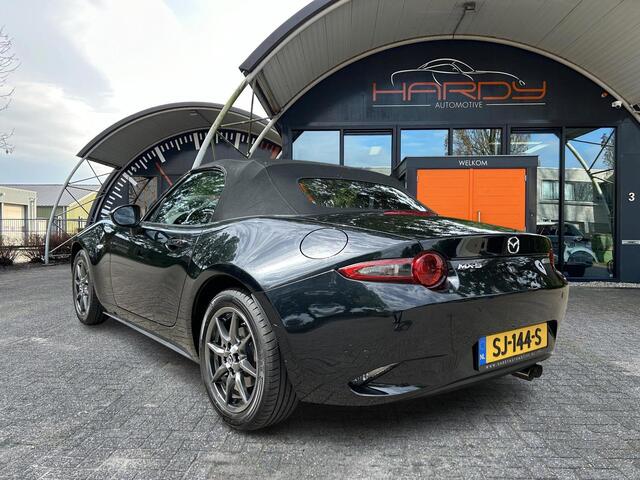 Mazda MX-5 1.5 SkyActiv-G 131 GT-M Zwart / Bruin Leder NL-Auto 100% Dealer Onderhouden