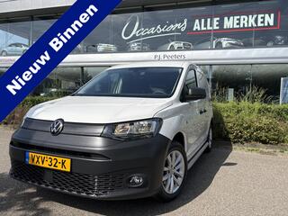 VOLKSWAGEN CADDY Cargo 2.0 TDI Airco - Apple carplay - Navigatie - Parkeersensor achter - Zijschuifdeur rechts - Tussenschot volledig - Cruise control - Mistlampen - Bluetooth - Stuur multifunctioneel - Elektrische ramen - Start/stop systeem