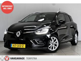 RENAULT CLIO Estate 0.9 TCe Intens/ LED Koplampen/ Half-Leder/ 16'' LMV/ Extra getint glas/ DAB+/ Keyless/ Stoelverw./ Clima/ Cruise/ Bluetooth/ Elek. pakket/ Isofix/ Multi. LEDER. Stuur/ LED Mistl./ PDC/ Dakrails.