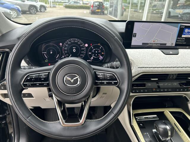 Mazda CX-60 2.5 e-SkyActiv PHEV Takumi Plus Draadloze Apple Carplay Android Auto | Panoramisch schuif kanteldak | Head up display | Bose | 360 camera | Elek