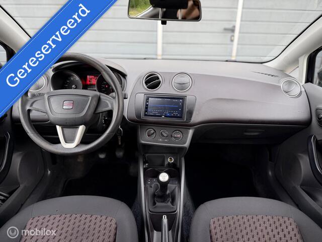 Seat Ibiza 1.2 Club 2010 5 Deurs|130.000 NAP|Bluetooth|Airco