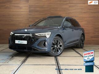 AUDI Q8 e-tron 55 quattro S-line Black Edition 115 kWh | 408PK | Pano | Trekhaak | Matrix Led | B&O Sound | Ambient | 21inch |