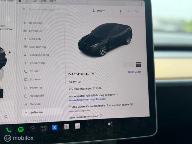 Tesla Model Y RWD LFP | FSD 3.0 | Ryzen | SOH 92,4% | Fabrieksgarantie | Warmtepomp | Incl BTW