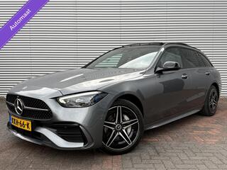 MERCEDES-BENZ C-KLASSE Estate 300 e AMG Line|Pano|Led|Cruise|2022|Facelift Nieuw Model|Eerste Eigenaar|Vol Opties|Perfecte Staat|Nightpakket