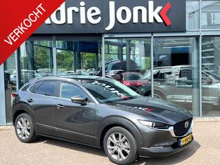 MAZDA CX-30 2.0 e-SkyActiv-X M Hybrid Comfort AUTOMAAT | TREKHAAK | A.CAMERA | APPLE CARPLAY/ANDROID AUTO | EL. A. KLEP | STUUR- EN STOELVERWARMING | NED.AUTO |