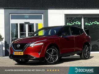 Nissan Qashqai 1.3 MHEV Xtronic Tekna Plus | Stoelverwarming | Panoramadak | Automaat | 1.800 kg trekgewicht