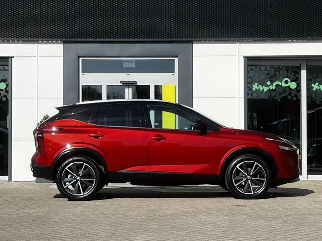Nissan Qashqai 1.3 MHEV Xtronic Tekna Plus | Stoelverwarming | Panoramadak | Automaat | 1.800 kg trekgewicht