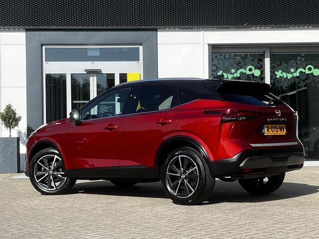 Nissan Qashqai 1.3 MHEV Xtronic Tekna Plus | Stoelverwarming | Panoramadak | Automaat | 1.800 kg trekgewicht