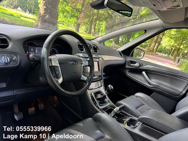 Ford S-MAX 1.6 EcoBoost Titanium Panoramadak Navi Leder Climate Cruise Ctr Trekhaak