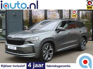 Skoda Kodiaq iV 1.5 TSI PHEV Sportline Pano/Matrix LED/ACC/Keyless/Camera/20/Elek. stoel+mem/Trekhaak wegkl.
