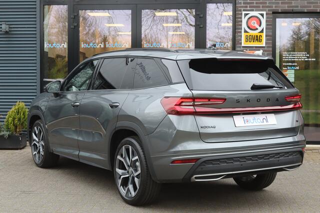 Skoda Kodiaq iV 1.5 TSI PHEV Sportline Pano/Matrix LED/ACC/Keyless/Camera/20/Elek. stoel+mem/Trekhaak wegkl.