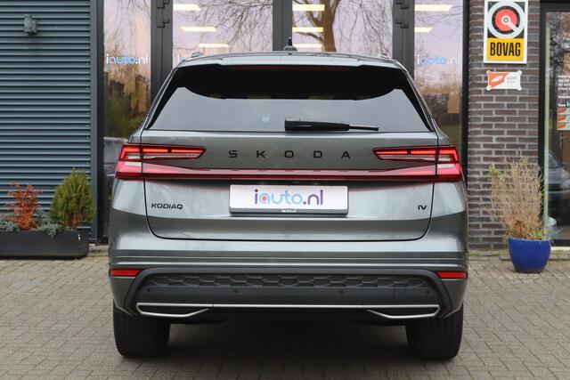 Skoda Kodiaq iV 1.5 TSI PHEV Sportline Pano/Matrix LED/ACC/Keyless/Camera/20/Elek. stoel+mem/Trekhaak wegkl.