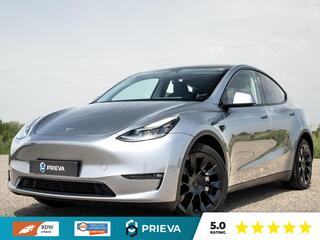 TESLA Model Y Long Range AWD | SoH 90,4 % | 513PK |Dealer Onderhouden | Panoramadak | Trekhaak |