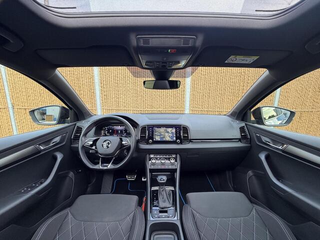 Skoda Karoq 1.5 TSI ACT Sportline Business Automaat Panoramadak | Trekhaak uitklapbaar | Adaptieve cruise control | Stoelverwarming | Climate control | LED 