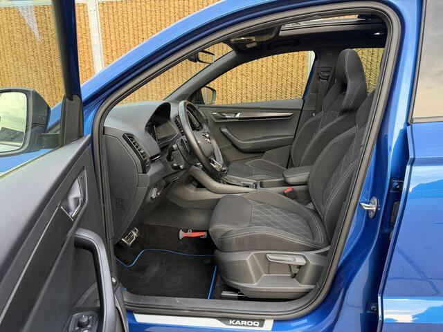 Skoda Karoq 1.5 TSI ACT Sportline Business Automaat Panoramadak | Trekhaak uitklapbaar | Adaptieve cruise control | Stoelverwarming | Climate control | LED 