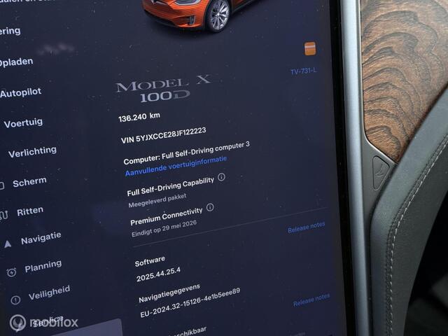 Tesla Model X 100D 7pers, Trekhaak, Full self drive, Topstaat