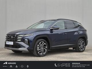 HYUNDAI TUCSON 1.6 T-GDI PHEV Premium 4WD / Facelift Model / Fabrieksgarantie tot 07-2029 / All season banden / Head Up Display / Trekgewicht 1210 kg / Elektrische achterklep / Stuur- Stoel & Achterbankverwarming / Rondomzicht camera / Stoelventilatie / Apple Carplay An