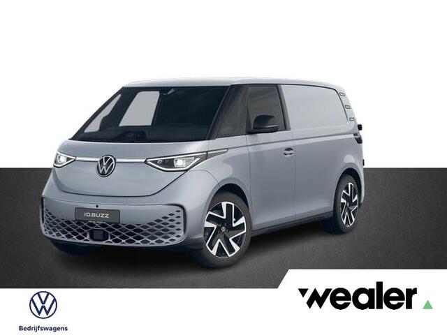 Volkswagen ID. Buzz Cargo Bedrijfswagens Bulli Limited Edition Elektromotor 250 kW 340 pk | Trekhaak elektrisch | 360� camera | Navigatie | Schuifdeur met sluith