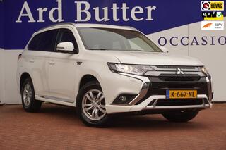Mitsubishi Outlander 2.4 PHEV Pure+Apple-care-Play+camera+stoel-verw+Parel-White = SUPER 