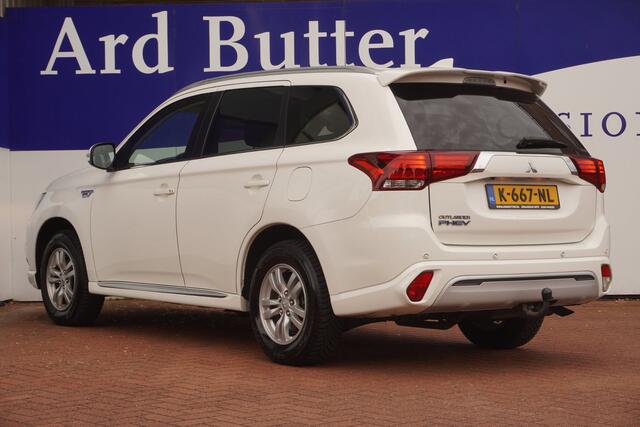 Mitsubishi Outlander 2.4 PHEV Pure+Apple-care-Play+camera+stoel-verw+Parel-White = SUPER 