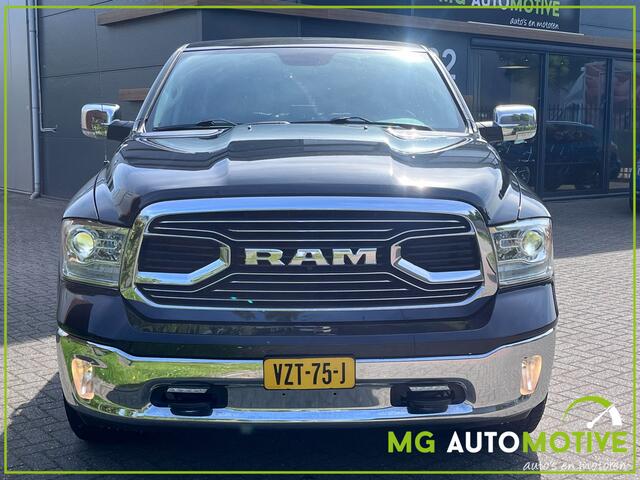 Dodge 1500 Ram 5.7 V8 4x4 Crew Cab Laramie Longhorn | Luchtvering | Stoelkoeling | Stoelverwarming | Prijs is EX