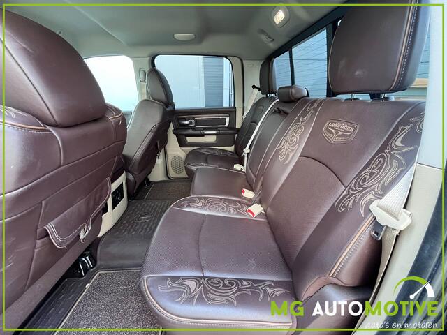 Dodge 1500 Ram 5.7 V8 4x4 Crew Cab Laramie Longhorn | Luchtvering | Stoelkoeling | Stoelverwarming | Prijs is EX