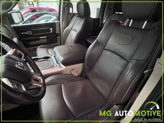 Dodge 1500 Ram 5.7 V8 4x4 Crew Cab Laramie Longhorn | Luchtvering | Stoelkoeling | Stoelverwarming | Prijs is EX