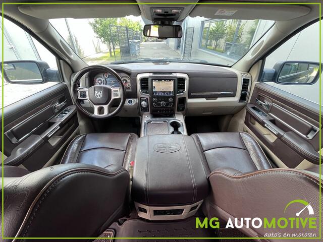 Dodge 1500 Ram 5.7 V8 4x4 Crew Cab Laramie Longhorn | Luchtvering | Stoelkoeling | Stoelverwarming | Prijs is EX
