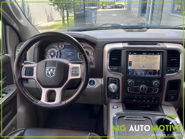 Dodge 1500 Ram 5.7 V8 4x4 Crew Cab Laramie Longhorn | Luchtvering | Stoelkoeling | Stoelverwarming | Prijs is EX