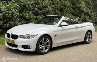 BMW 4-SERIE Cabrio 420d High Executive Leer Navi Stoelverwar