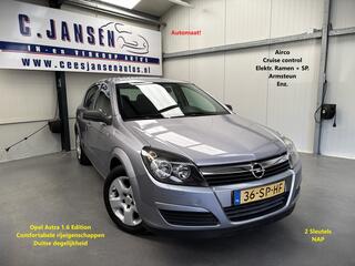 OPEL ASTRA 1.6 Edition Automaat! Prima auto | Airco | Cruise control | Lichtmetalen velgen 16