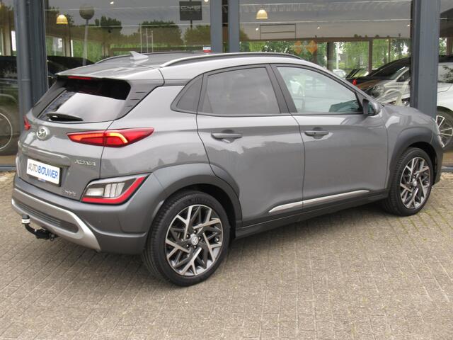 Hyundai Kona 1.6 GDI HEV Premium Edition 2e eigen | dealer onderh | full option | tr.haak