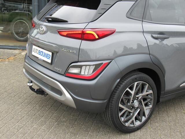 Hyundai Kona 1.6 GDI HEV Premium Edition 2e eigen | dealer onderh | full option | tr.haak