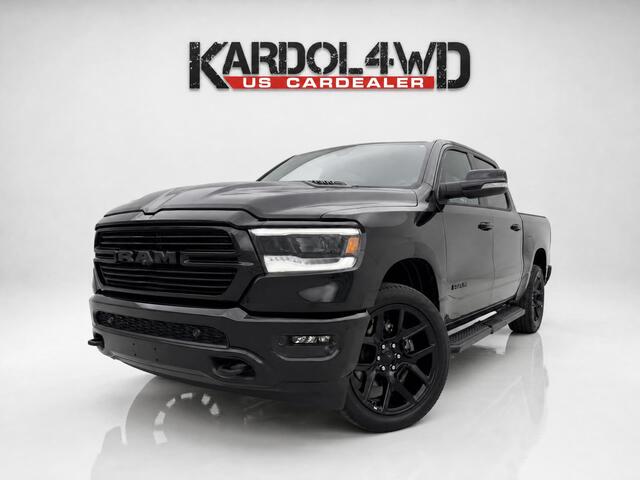 Dodge 1500 Ram Laramie Night Edition Modeljaar 24 | BOMVOL| Panoramadak elect. | Luchtvering | Virtual cockpit | Adaptive cruise | Geheel rijklaar incl. LPG