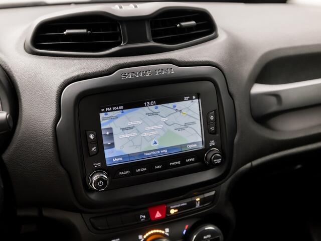 Jeep Renegade 1.4 MultiAir Sport NAVIGATIE, CLIMATE, GETINT GLAS, SPORTSTOELEN, CRUISE, KEYLESS, PARKEERSENSOREN, STAAT