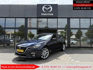 MAZDA 3 2.0 GT-M Dealer onderhouden / 1e eigenaar / Head-up-Display / Navi / Leder / Bose / Camera / BSM