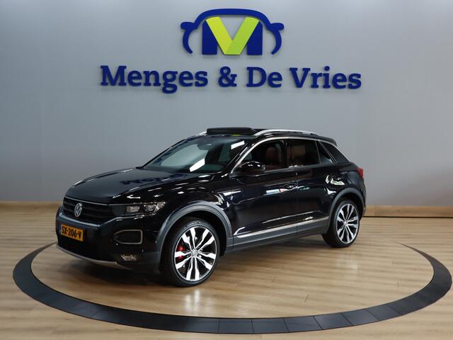 Volkswagen T-ROC 2.0 TSI 4Motion Sport Airco ECC | LED | Panorama | Leer | Virtual | Adaptive Cruise | 19 velgen | Trekhaak | Apple Carplay Android auto | Isofix