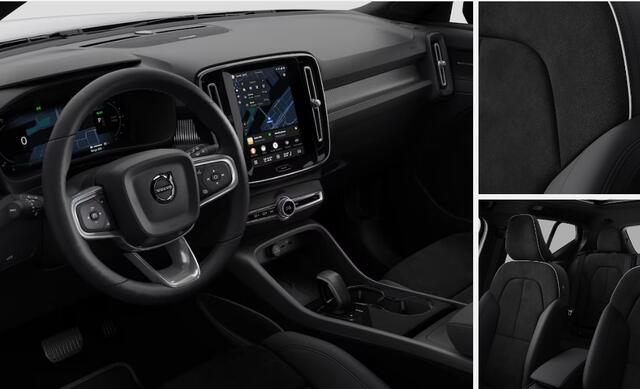 Volvo EX40 252PK Automaat Single Ext. Range Ultra Europa / Panoramadak / Adaptive cruise control / 360 Camera / Elektrisch bedienbare stoelen met geheugen /