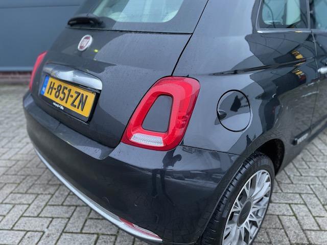 Fiat 500 1.2 Lounge navi climate panoramadak leder 16