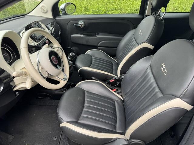 Fiat 500 1.2 Lounge navi climate panoramadak leder 16