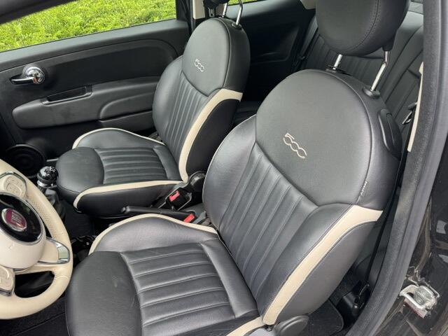 Fiat 500 1.2 Lounge navi climate panoramadak leder 16