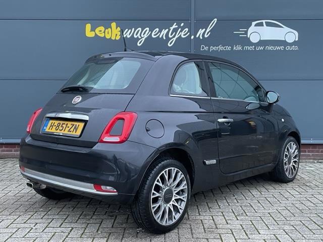 Fiat 500 1.2 Lounge navi climate panoramadak leder 16