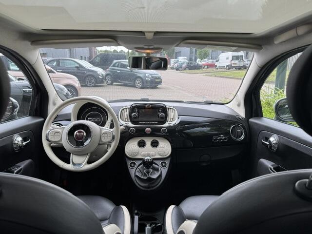 Fiat 500 1.2 Lounge navi climate panoramadak leder 16
