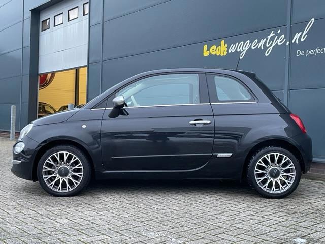 Fiat 500 1.2 Lounge navi climate panoramadak leder 16
