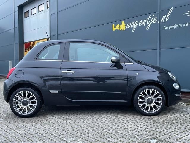 Fiat 500 1.2 Lounge navi climate panoramadak leder 16